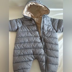 Zara Unisex Newborn Baby Jumpsuit Jacket